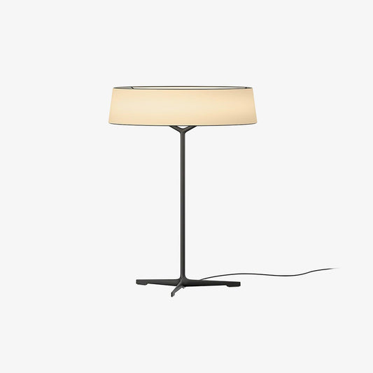 Tripod Lantern Black Grey LED Table Lamp