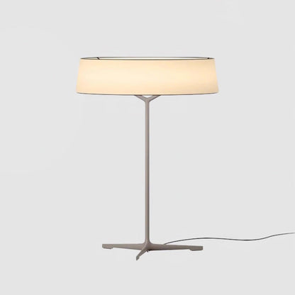 Tripod Lantern Black Grey LED Table Lamp
