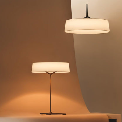Tripod Lantern Black Grey LED Table Lamp