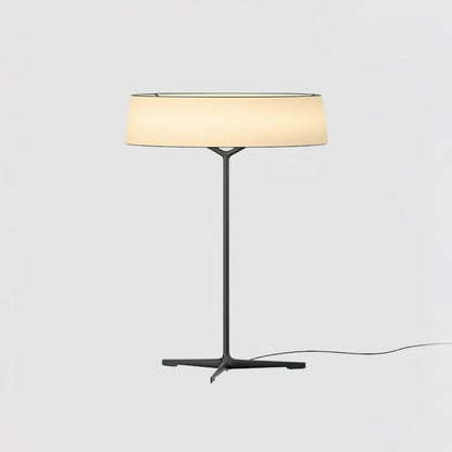Tripod Lantern Black Grey LED Table Lamp