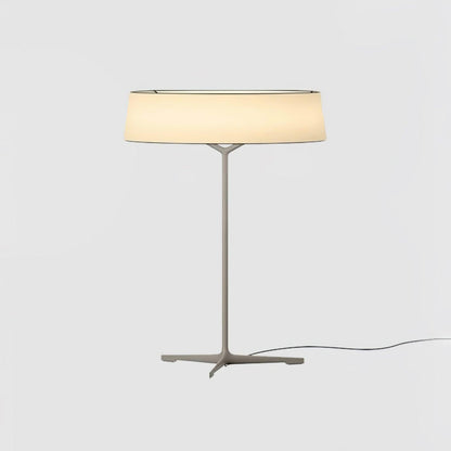 Tripod Lantern Black Grey LED Table Lamp