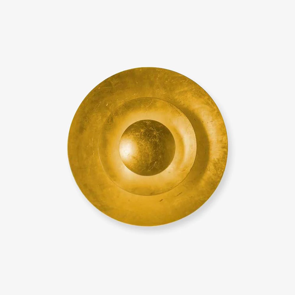 Triptych Gold Foil LED Wall Light