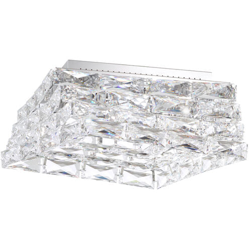 Twisted Swarovski Prism Concealed LED Flush Mount
