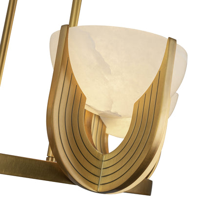 Vesper Alabaster LED Chandelier