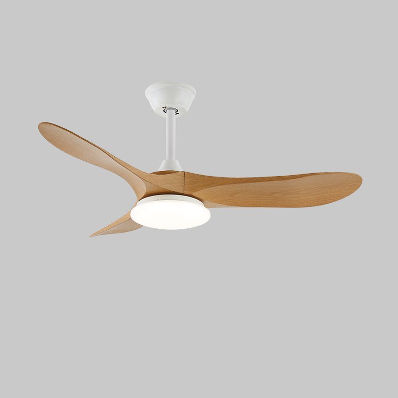 Walnut Airfoil LED Fandelier