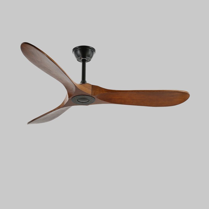 Walnut Airfoil LED Fandelier
