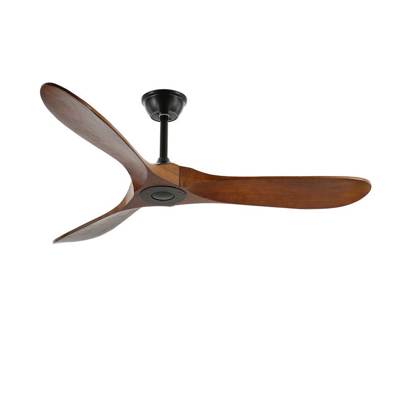Walnut Airfoil LED Fandelier
