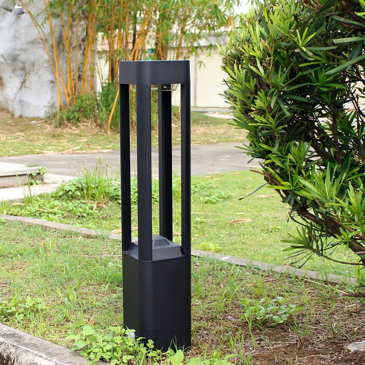 Waymark Black LED Outdoor Post Light