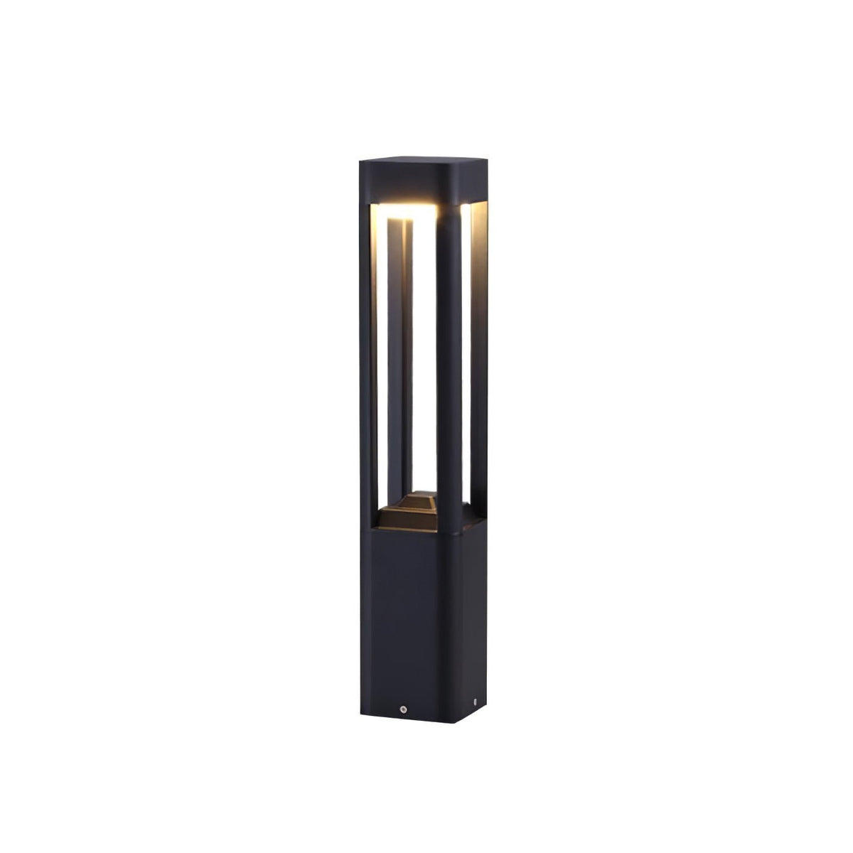 Waymark Black LED Outdoor Post Light