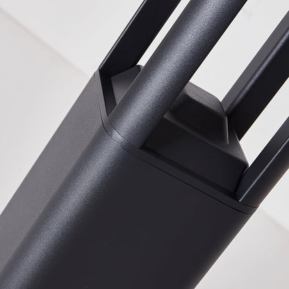 Waymark Black LED Outdoor Post Light