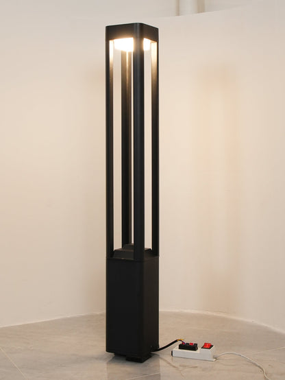 Waymark Black LED Outdoor Post Light