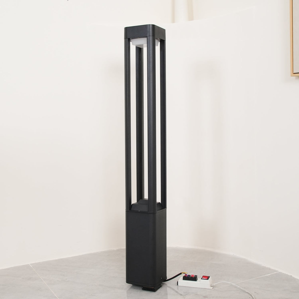Waymark Black LED Outdoor Post Light