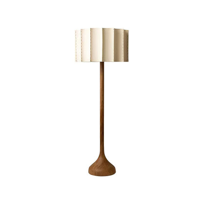 Westridge Walnut Fabric Floor Lamp