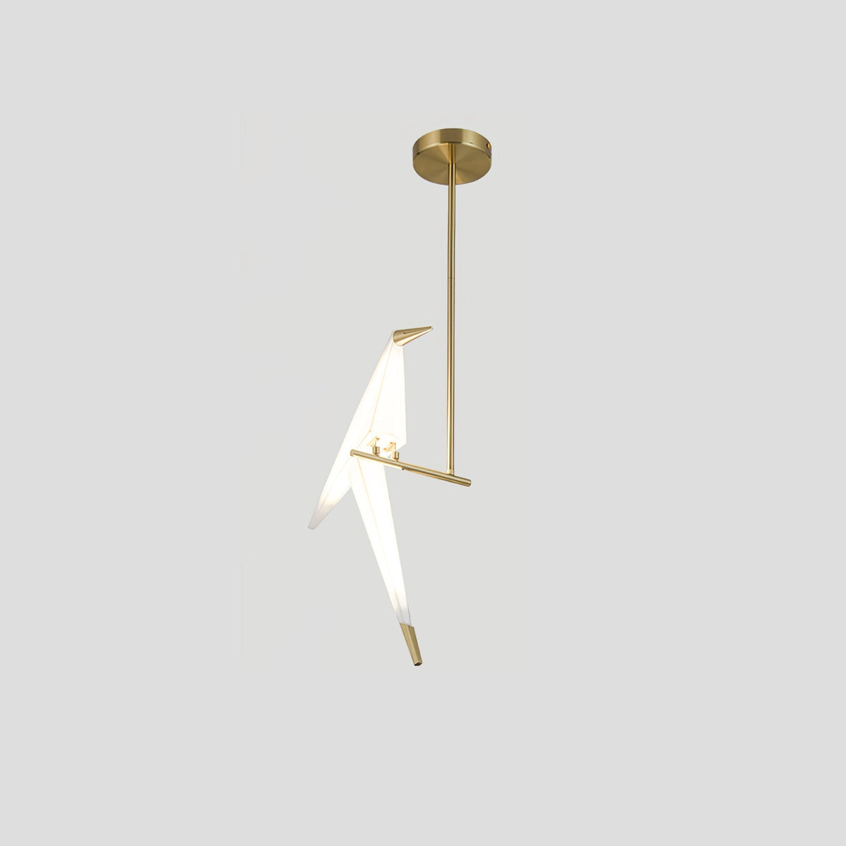 Wingfold Gold LED Multi-Light Chandelier