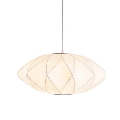 Wirecloud White Polymer Pendant