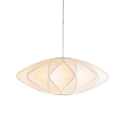 Wirecloud White Polymer Pendant