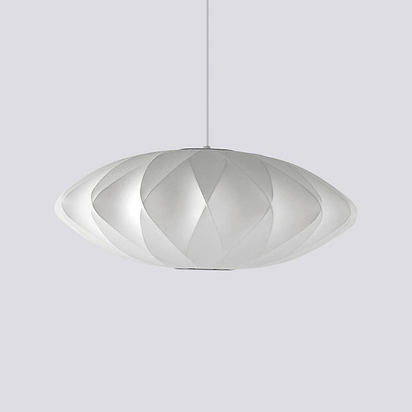 Wirecloud White Polymer Pendant
