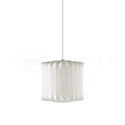 Wirecloud White Polymer Pendant