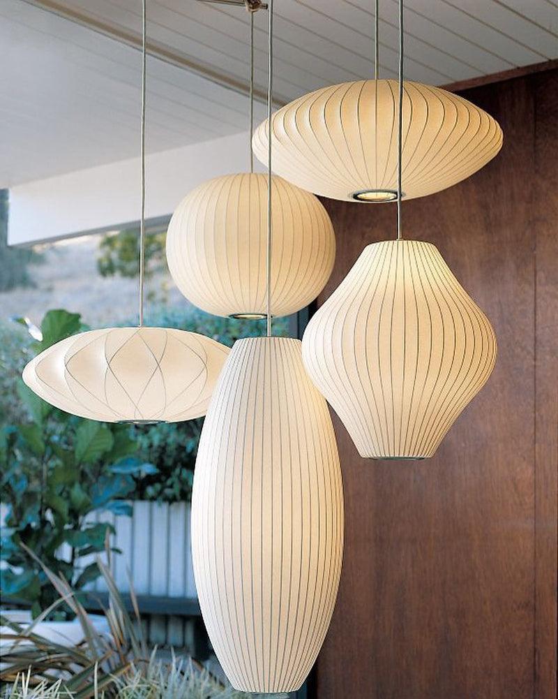 Wirecloud White Polymer Pendant