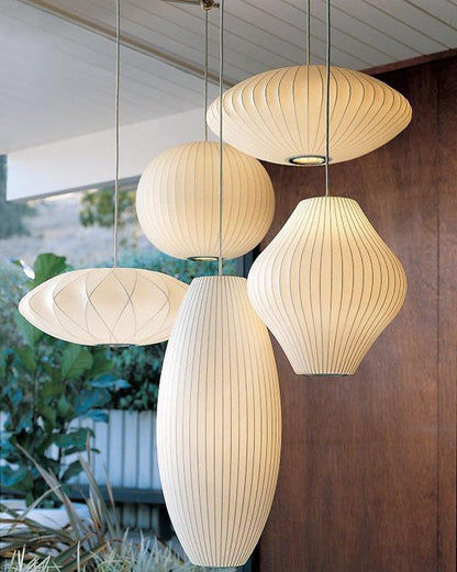Wirecloud White Polymer Pendant