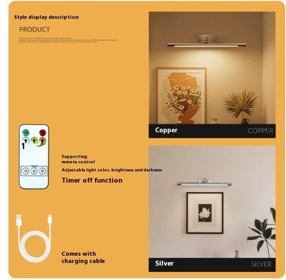 Wireless Rechargeable LED Wall Lamp