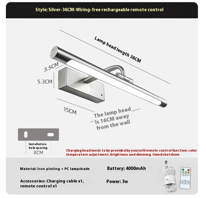 Wireless Rechargeable LED Wall Lamp