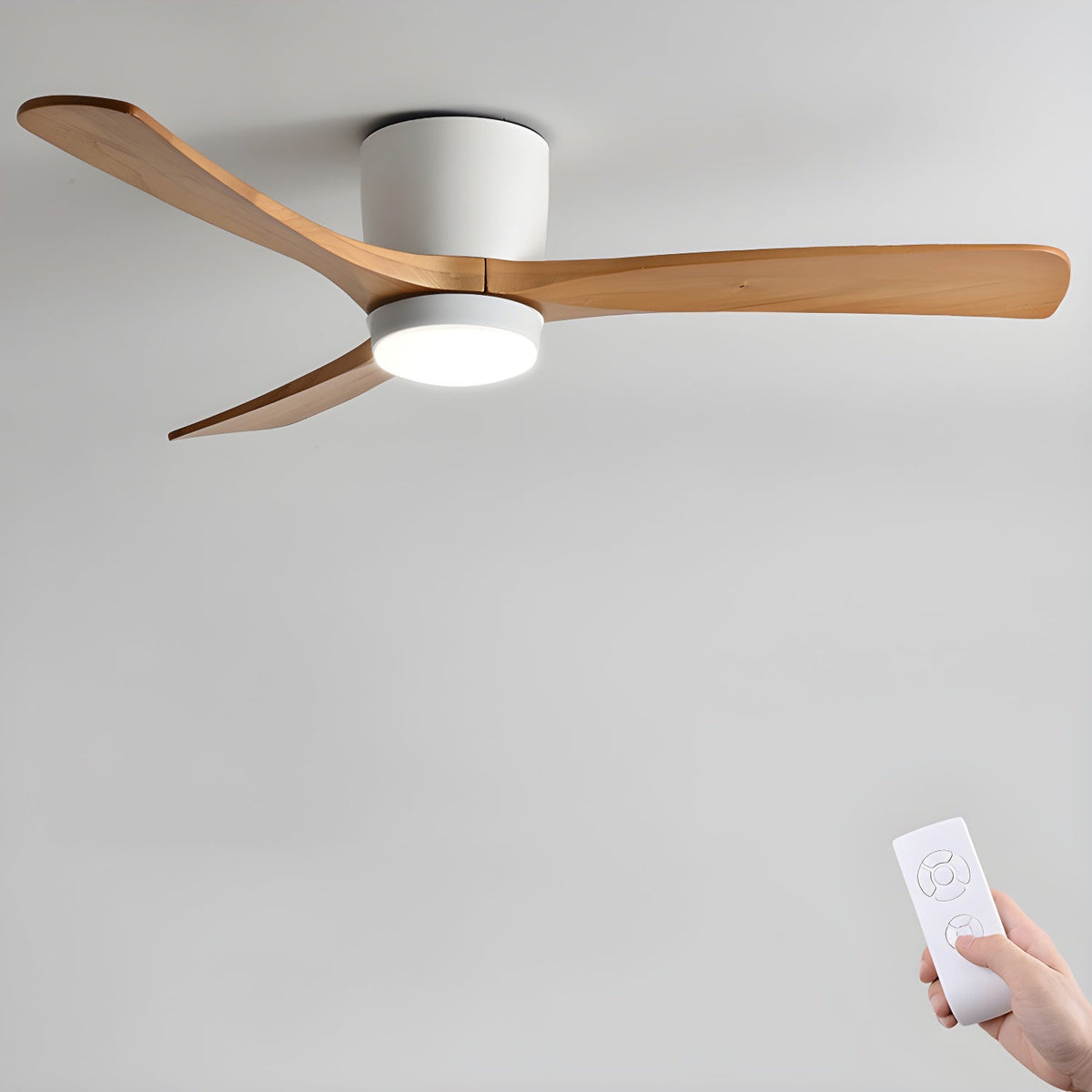 Nordic Wooden 42’’/48’’ Ceiling Fan Light Ceiling fan light