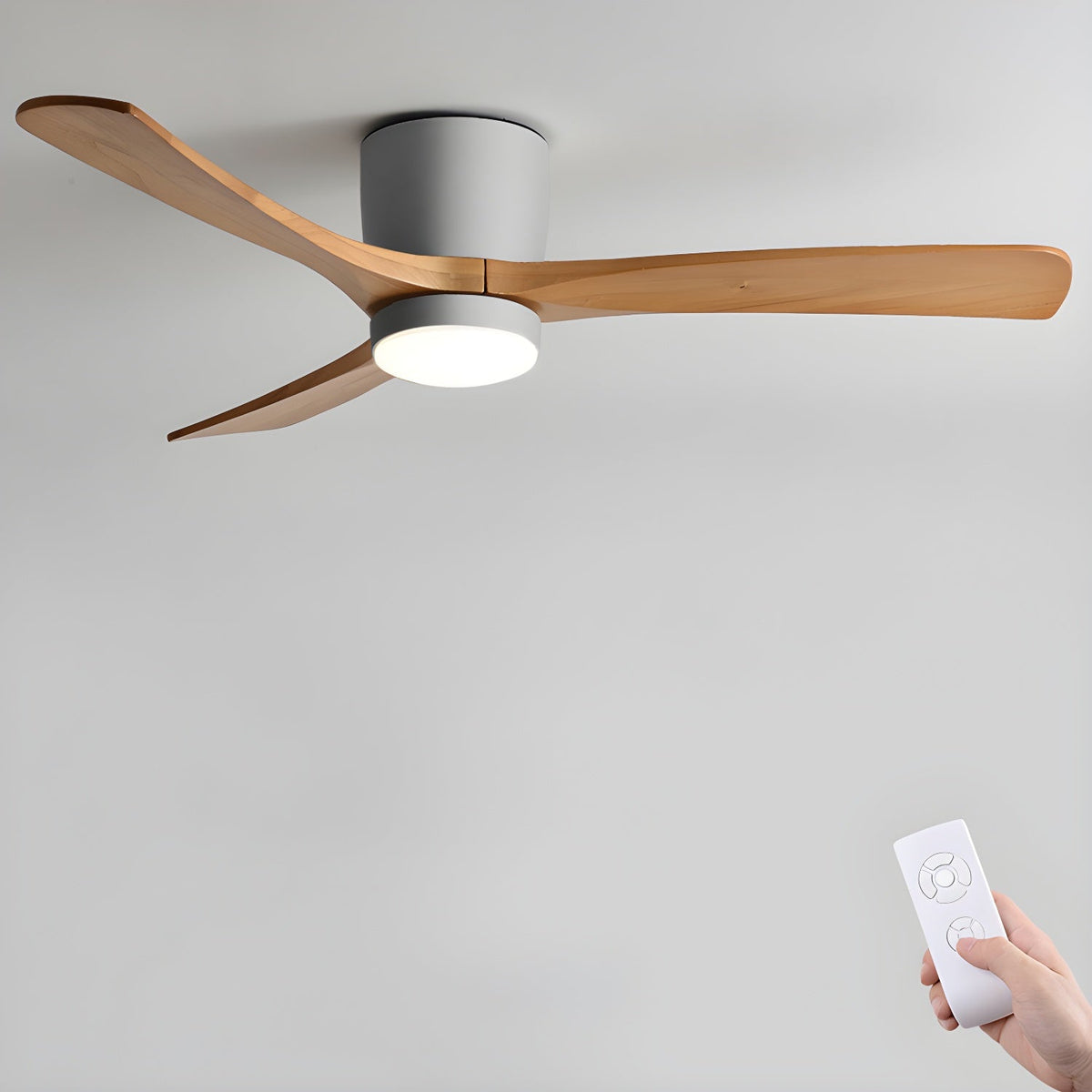 Nordic Wooden 42’’/48’’ Ceiling Fan Light Ceiling fan light